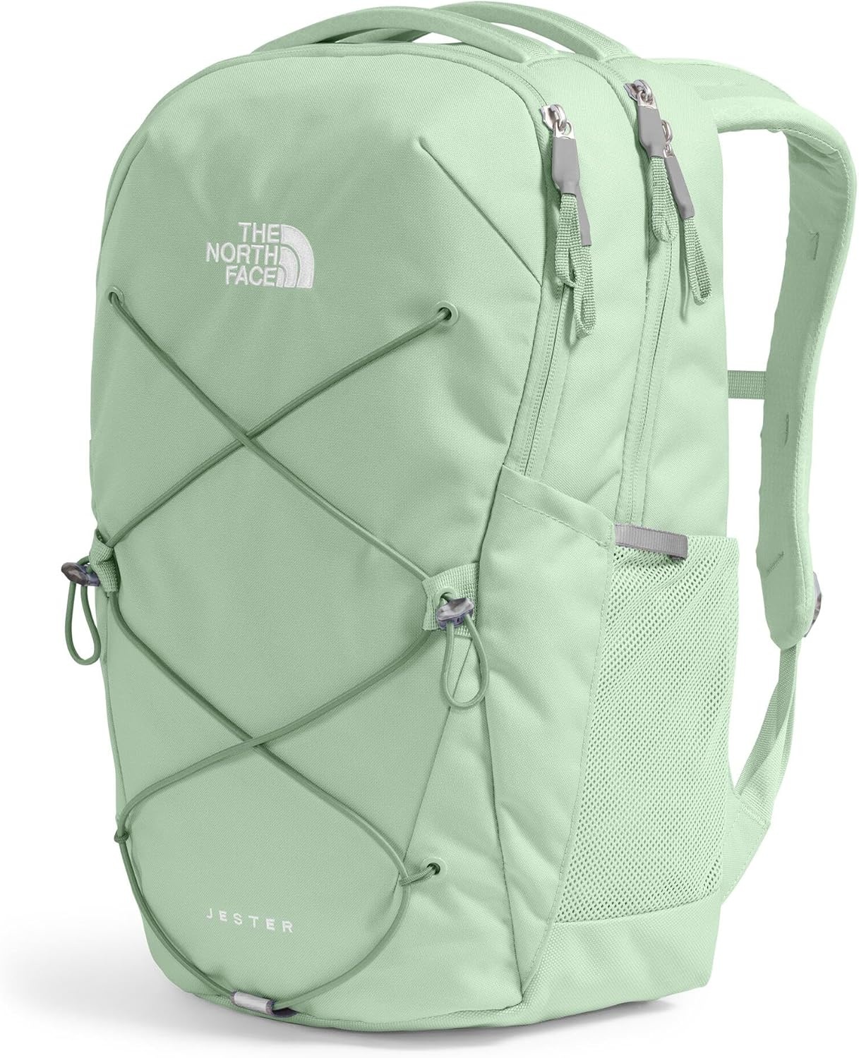 imageThe North Face Womens Jester Everyday Laptop Backpack Commuter Travel Bag Laptop Sleeve WaterRepellent Minimal Grey Dark HeatherMinimal GreyNPF One SizeMisty Sagenpf