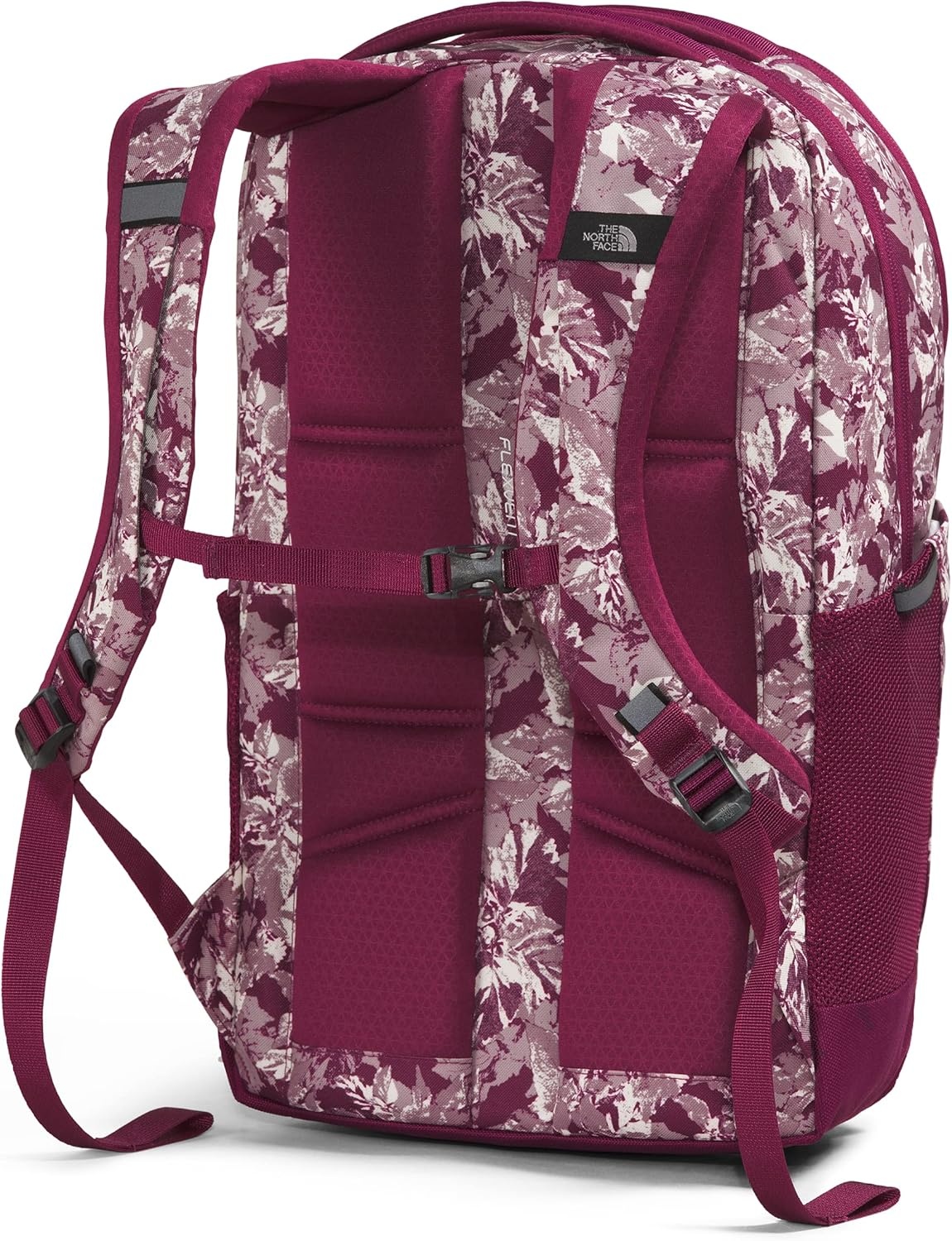 imageThe North Face Womens Jester Everyday Laptop Backpack Commuter Travel Bag Laptop Sleeve WaterRepellent Minimal Grey Dark HeatherMinimal GreyNPF One SizeBoysenberry Coleus Camo Print