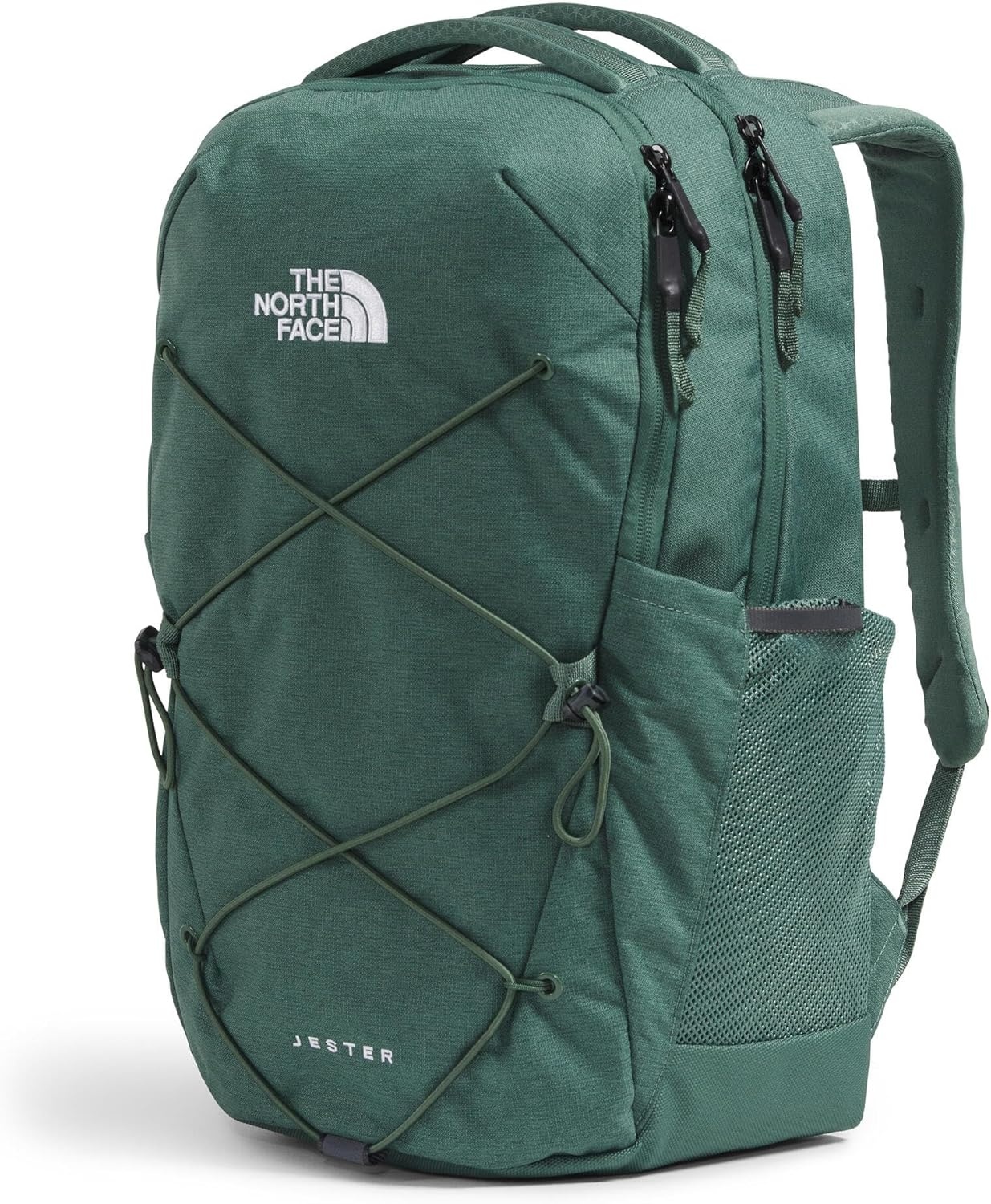imageThe North Face Womens Jester Everyday Laptop Backpack Commuter Travel Bag Laptop Sleeve WaterRepellent Minimal Grey Dark HeatherMinimal GreyNPF One SizeDuck Green Dark Heather