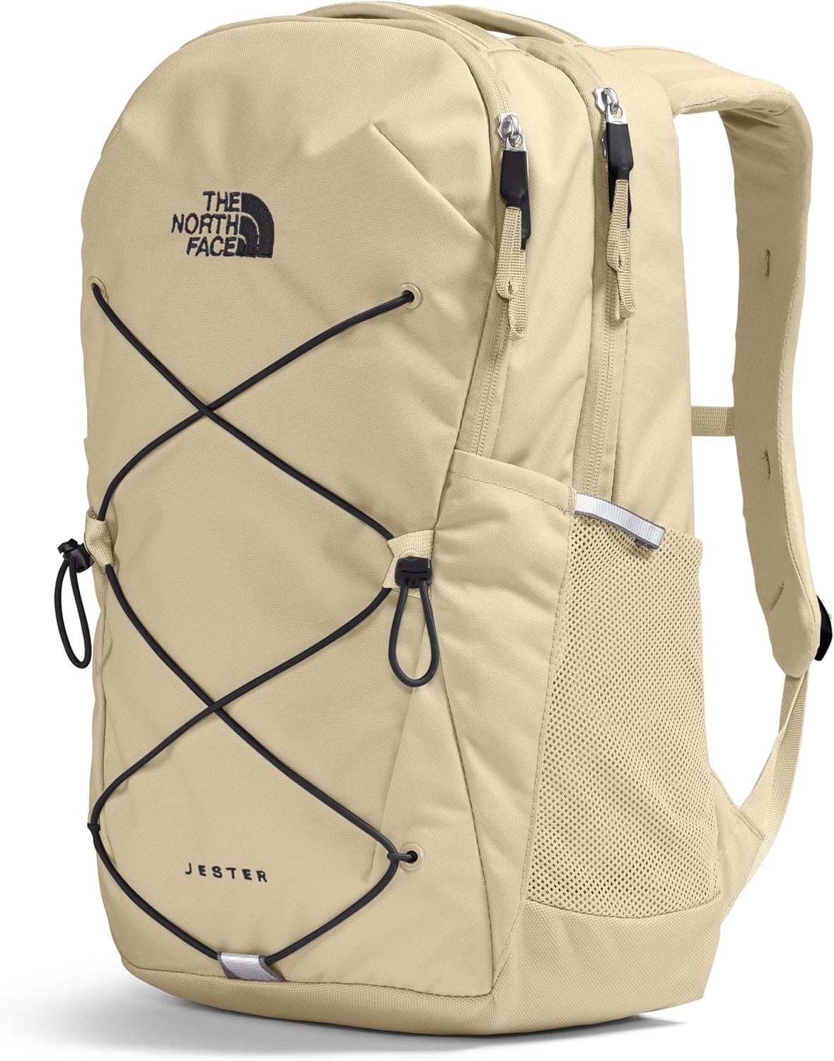 imageThe North Face Womens Jester Everyday Laptop Backpack Commuter Travel Bag Laptop Sleeve WaterRepellent Minimal Grey Dark HeatherMinimal GreyNPF One SizeGravelTnf Black