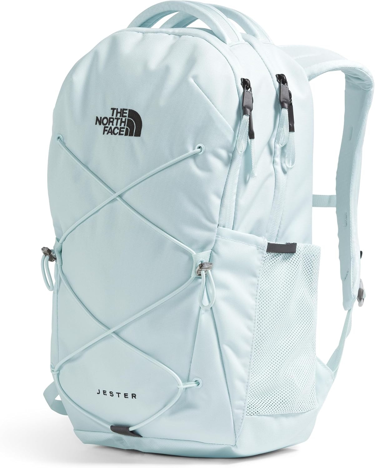 imageThe North Face Womens Jester Everyday Laptop Backpack Commuter Travel Bag Laptop Sleeve WaterRepellent Minimal Grey Dark HeatherMinimal GreyNPF One SizeIce BlueTnf Black