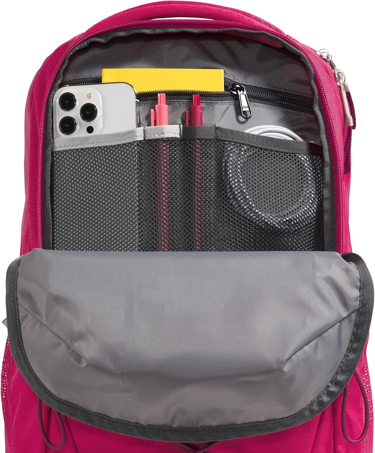 imageThe North Face Womens Jester Everyday Laptop Backpack Commuter Travel Bag Laptop Sleeve WaterRepellent Minimal Grey Dark HeatherMinimal GreyNPF One SizeLali GuranRhododendron