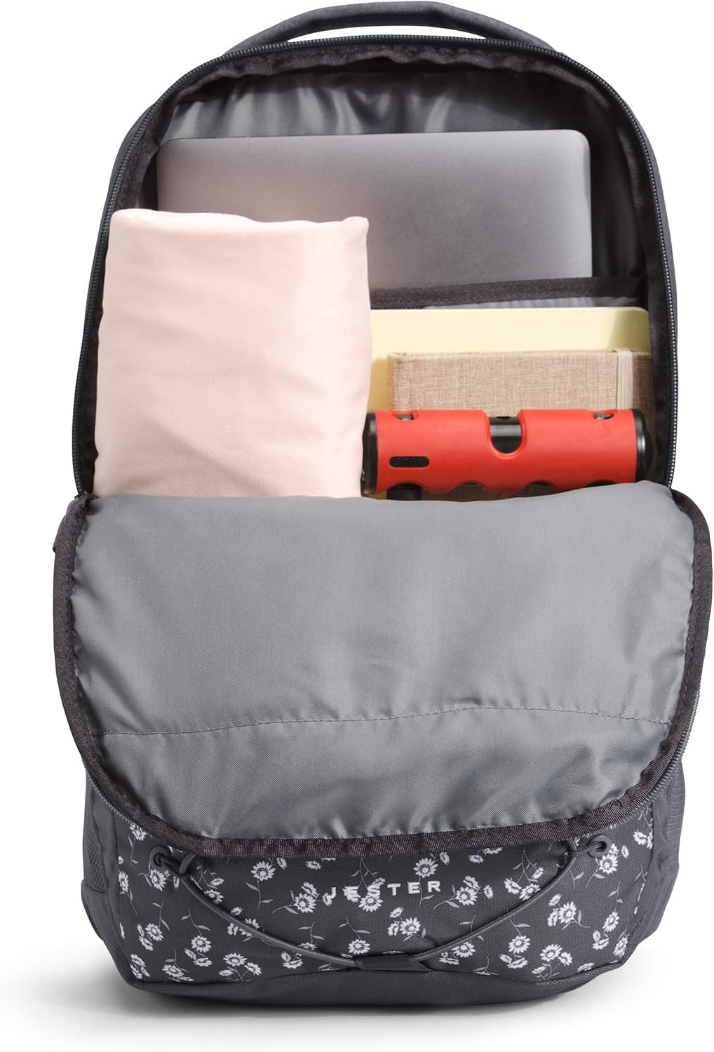 imageThe North Face Womens Jester Everyday Laptop Backpack Commuter Travel Bag Laptop Sleeve WaterRepellent Minimal Grey Dark HeatherMinimal GreyNPF One SizeVintage White Dark HeatherAsphalt Grey Dark Heather