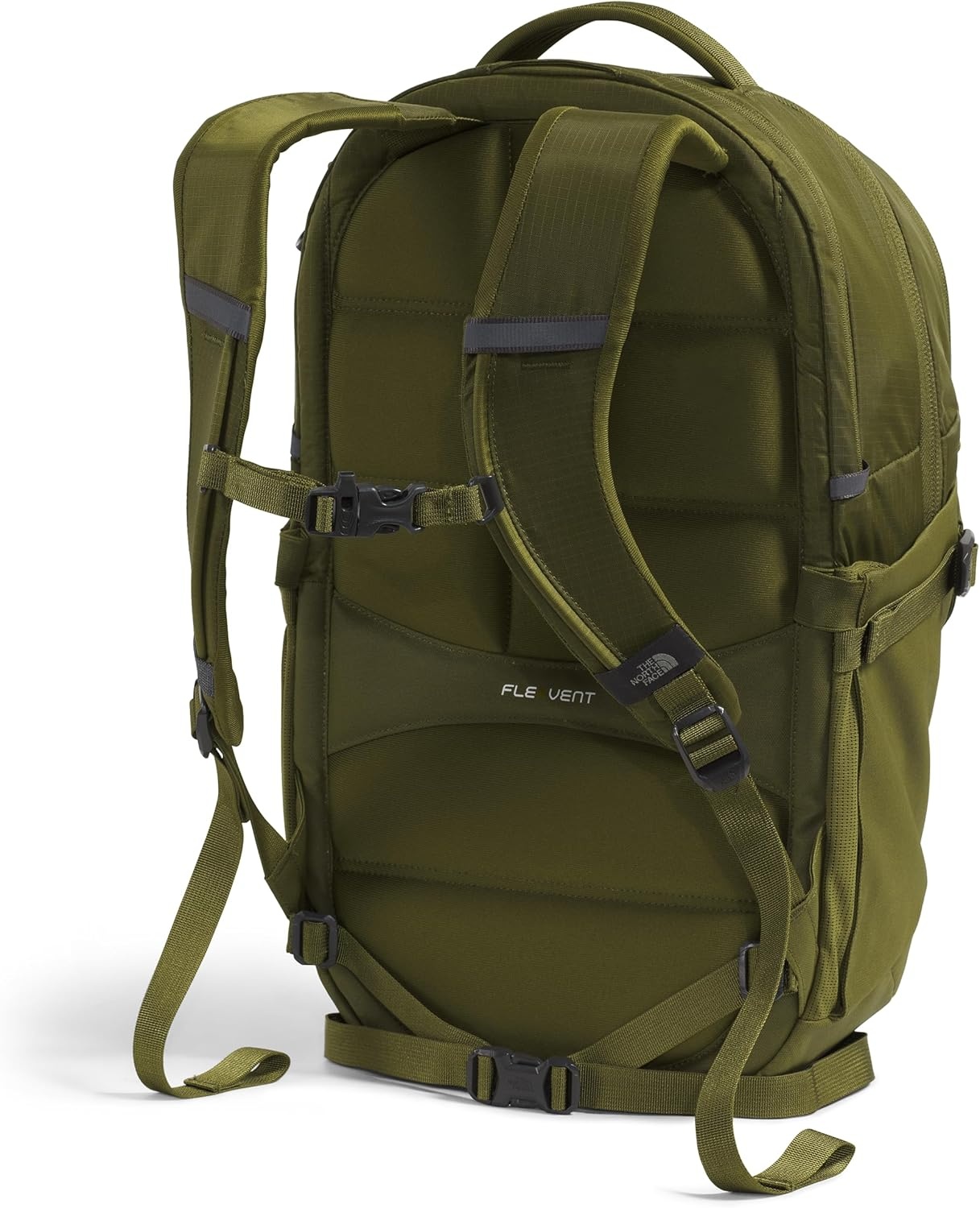 imageThe North Face Womens Recon Everyday Laptop Backpack Commuter Travel Bag 18 Laptop Sleeve WaterRepellent TNF White Metallic MlangeMid GreyNPF One SizeForest OliveUtility Brown