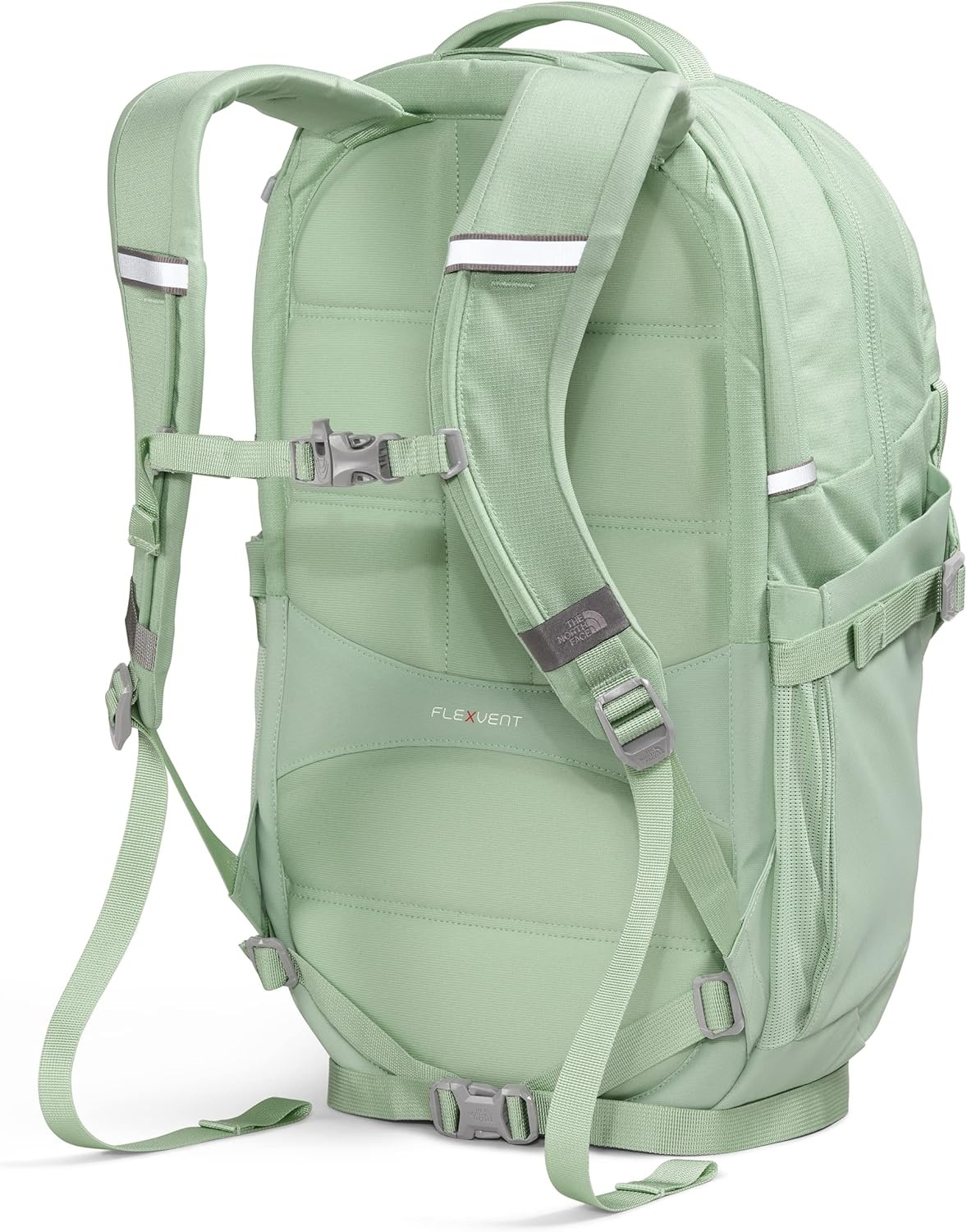 imageThe North Face Womens Recon Everyday Laptop Backpack Commuter Travel Bag 18 Laptop Sleeve WaterRepellent TNF White Metallic MlangeMid GreyNPF One SizeMisty Sage Dark HeatherMeld Grey