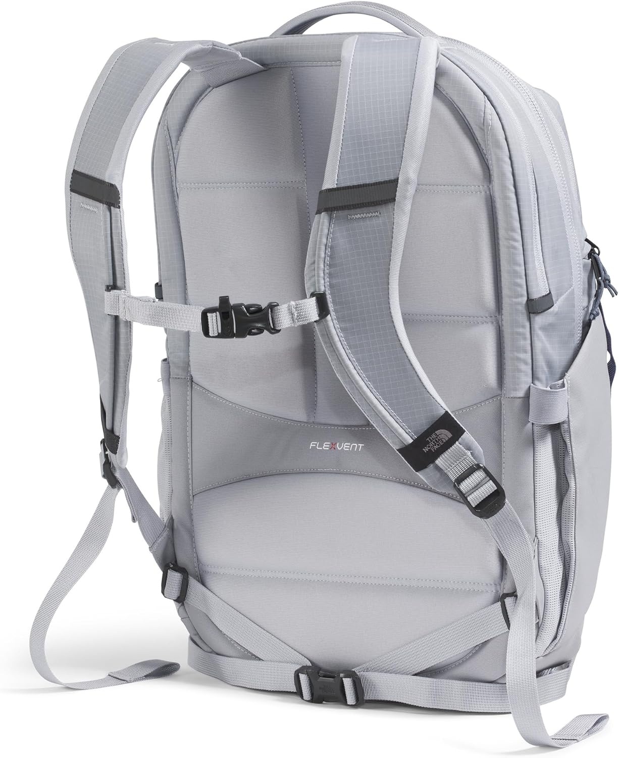 imageThe North Face Womens Surge Commuter Laptop Backpack Everyday Travel Bag Laptop Sleeve WaterRepellent TNF White Metallic MlangeMid GreyNPF One SizeBlue FlaxTwilight Galaxy