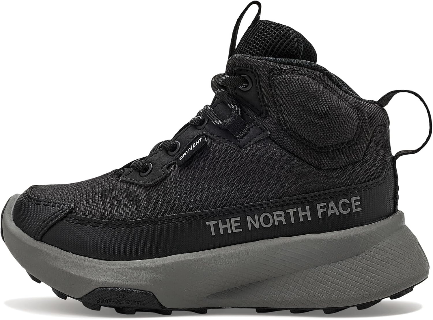 imageThe North Face unisexchild Fastpack II Hiker Mid Waterproof Hiking Shoe Highly Cushioned Abrasion ResistantTnf BlackConcrete