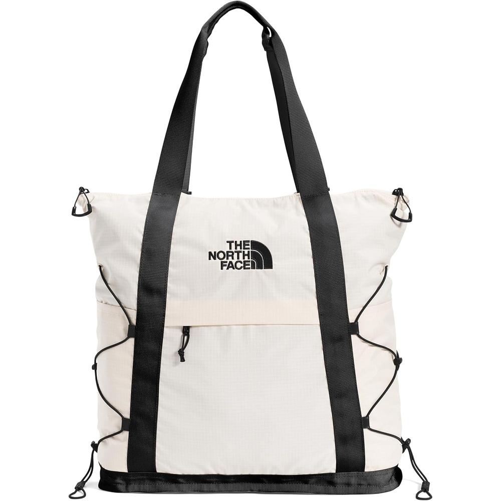 imageTHE NORTH FACE Borealis Tote Bag Over Shoulder amp Backpack Carry Options Water Repellent 16 Laptop SleeveGardenia WhiteTnf Blacknpf