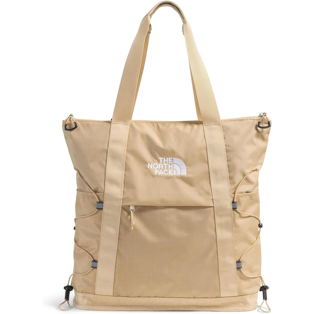 imageTHE NORTH FACE Borealis Tote Bag Over Shoulder amp Backpack Carry Options Water Repellent 16 Laptop SleeveKhaki Stone