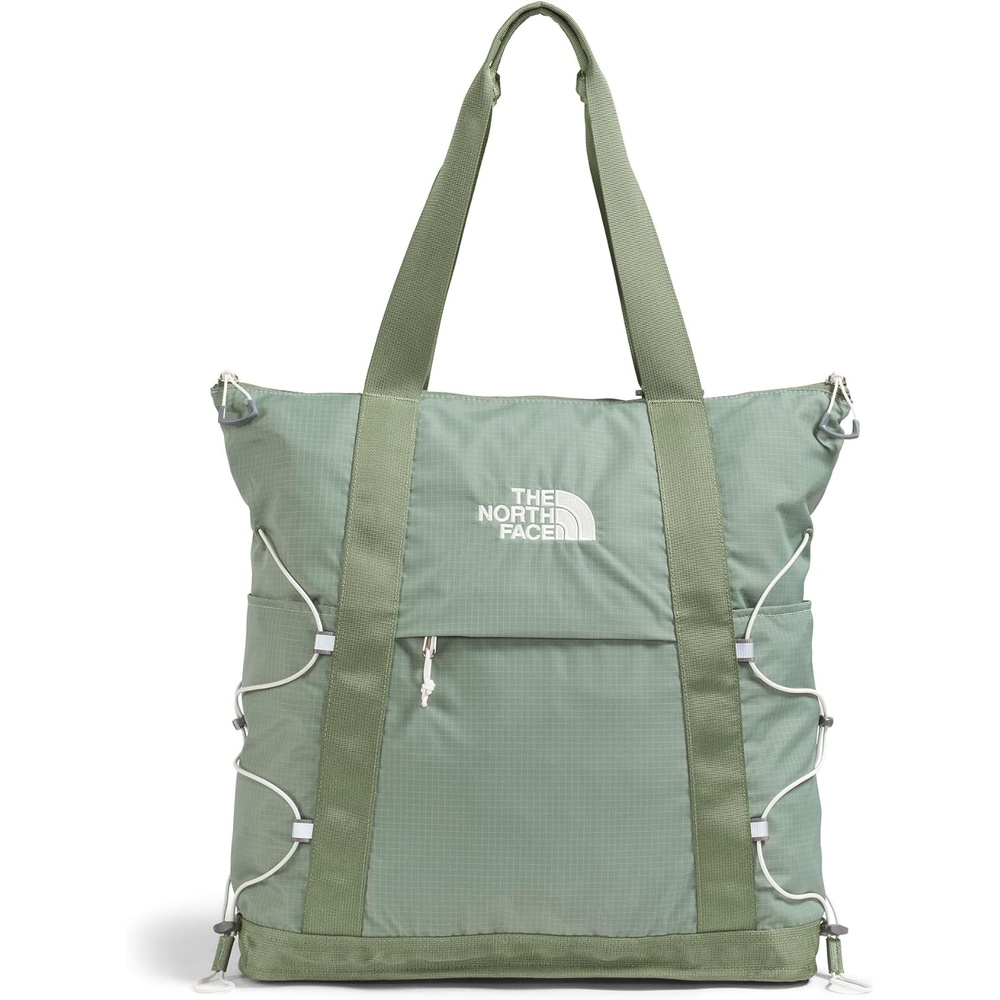 imageTHE NORTH FACE Borealis Tote Bag Over Shoulder amp Backpack Carry Options Water Repellent 16 Laptop SleeveSlate MossBark Mist
