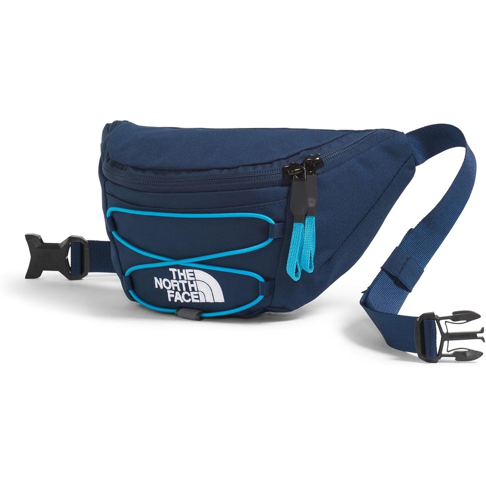 imageTHE NORTH FACE Jester Lumbar Pack  Fanny Pack With Water Repellent Finish 22 Liters Crossbody Adjustable StrapEagle BlueMeridian Blue