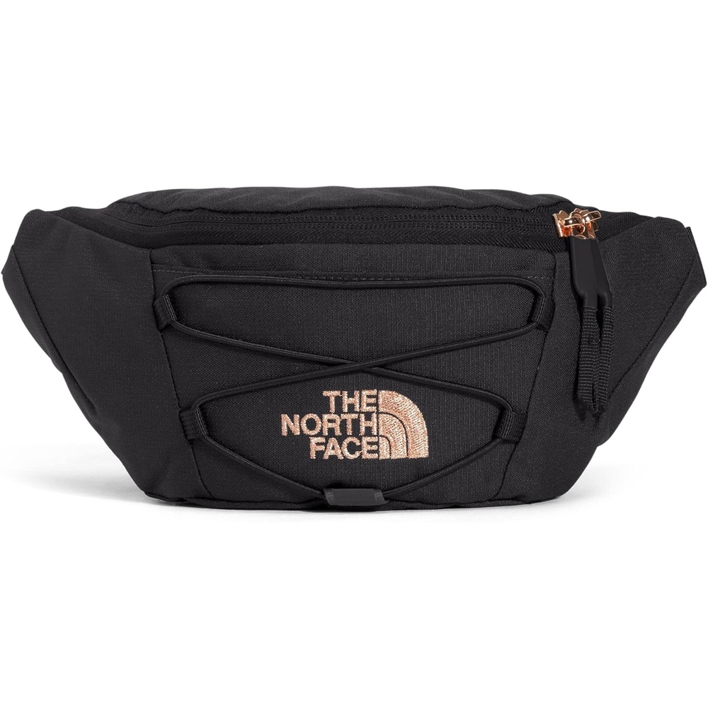 imageTHE NORTH FACE Jester Lumbar Pack Fanny Pack With Water Repellent Finish 22 Liters Crossbody Adjustable StrapTNF Black HeatherBurnt Coral Metallic