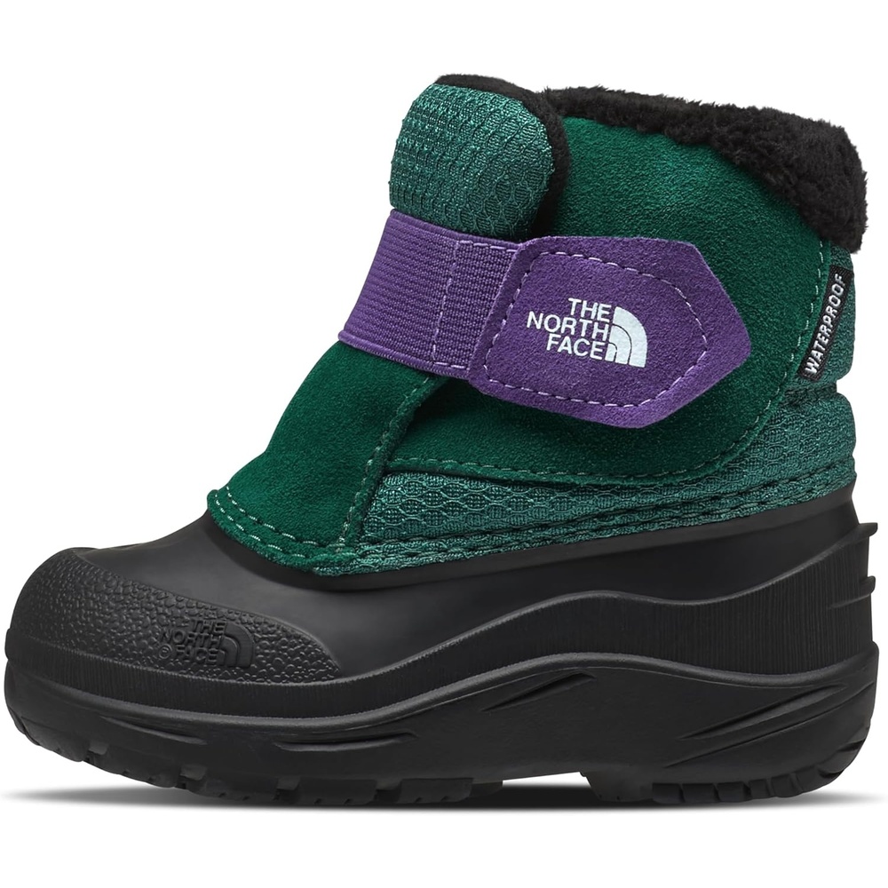 imageTHE NORTH FACE Kids Alpenglow II Insulated Snow Boot Waterproof Construction amp Durable Rubber OutsoleEvergreenPeak Purple