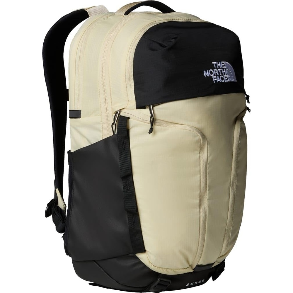 imageTHE NORTH FACE Surge Commuter Laptop Backpack Daypack With Water Repellent Finish 16 Laptop Sleeve Reflective DetailsGravelTnf Blacknpf