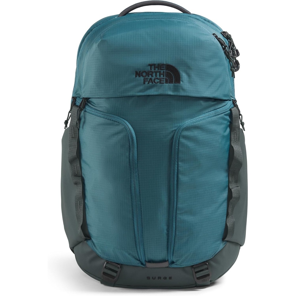 imageTHE NORTH FACE Surge Commuter Laptop Backpack  Daypack With Water Repellent Finish 16 Laptop Sleeve Reflective DetailsSpaceAnthracite Grey