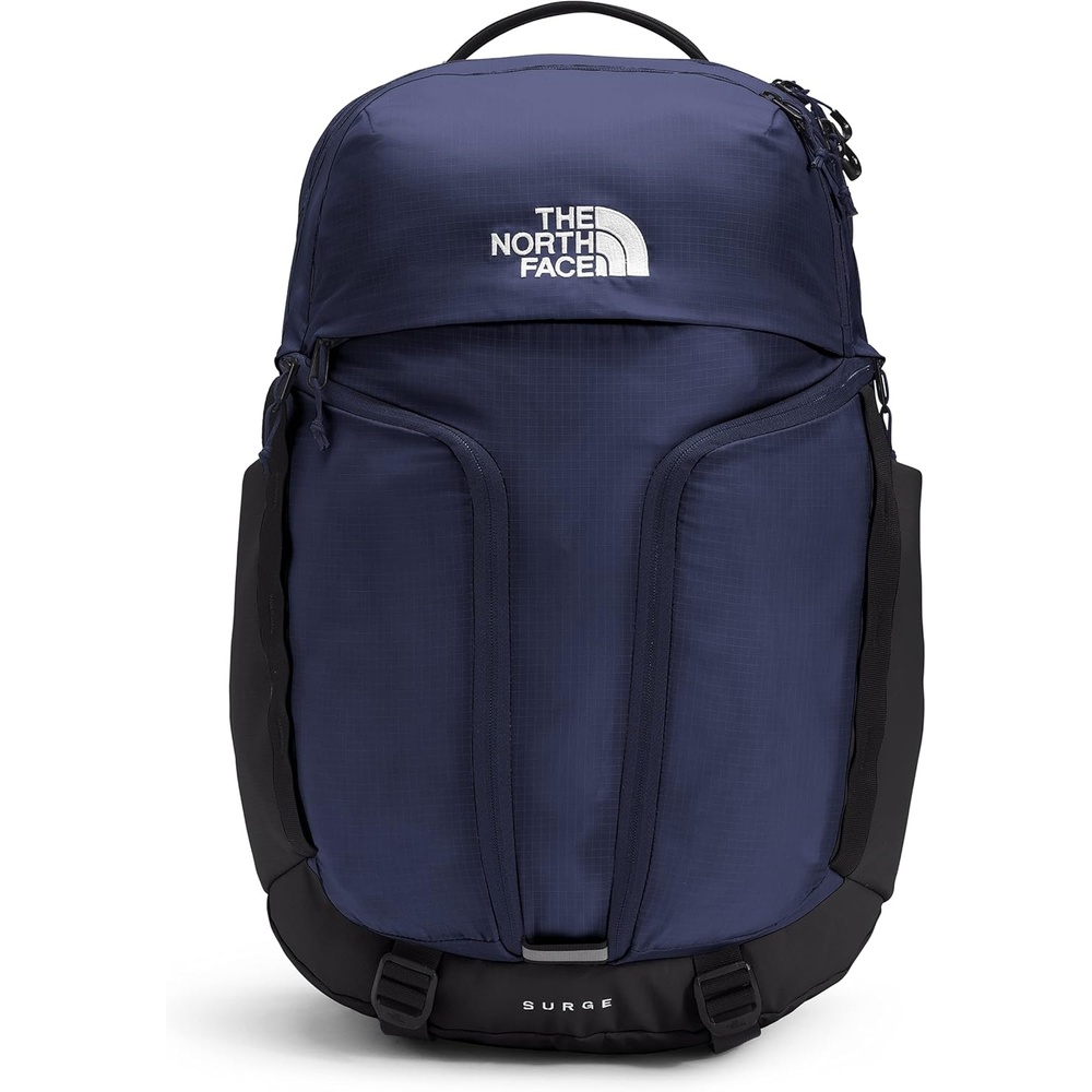 imageTHE NORTH FACE Surge Commuter Laptop Backpack Daypack With Water Repellent Finish 16 Laptop Sleeve Reflective DetailsTnf NavyTnf Black