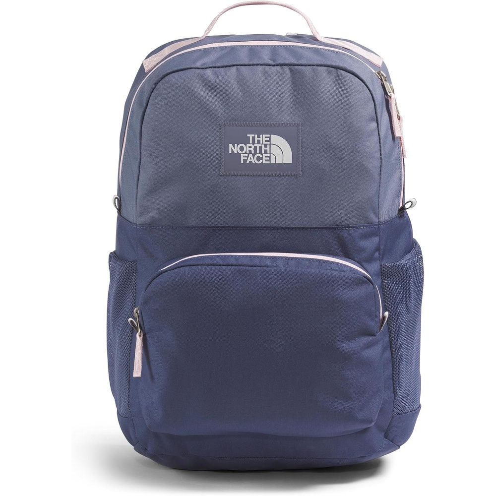 imageTHE NORTH FACE Teen Chuckwalla Daypack Travel Backpack Laptop Sleeve Reflective Safety Details Adjustable Strap Metal PinkTranscendent GreyPale Blossom One SizeTwilight GalaxyLunar Blue