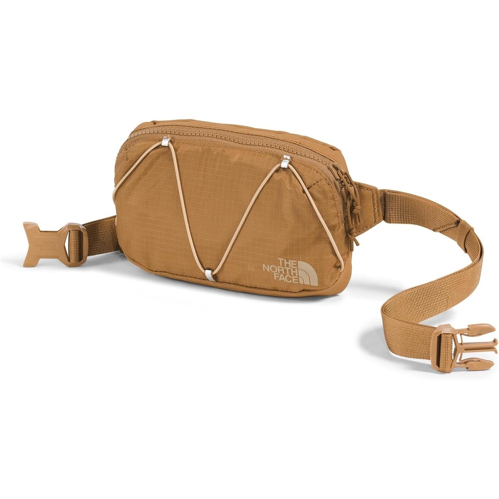imageTHE NORTH FACE Terra Lumbar Hiking Hip Pack 1 Liter Storage Belt Bag Water Repellent Adjustable Strap Zip PocketsUtility BrownKhaki Stone