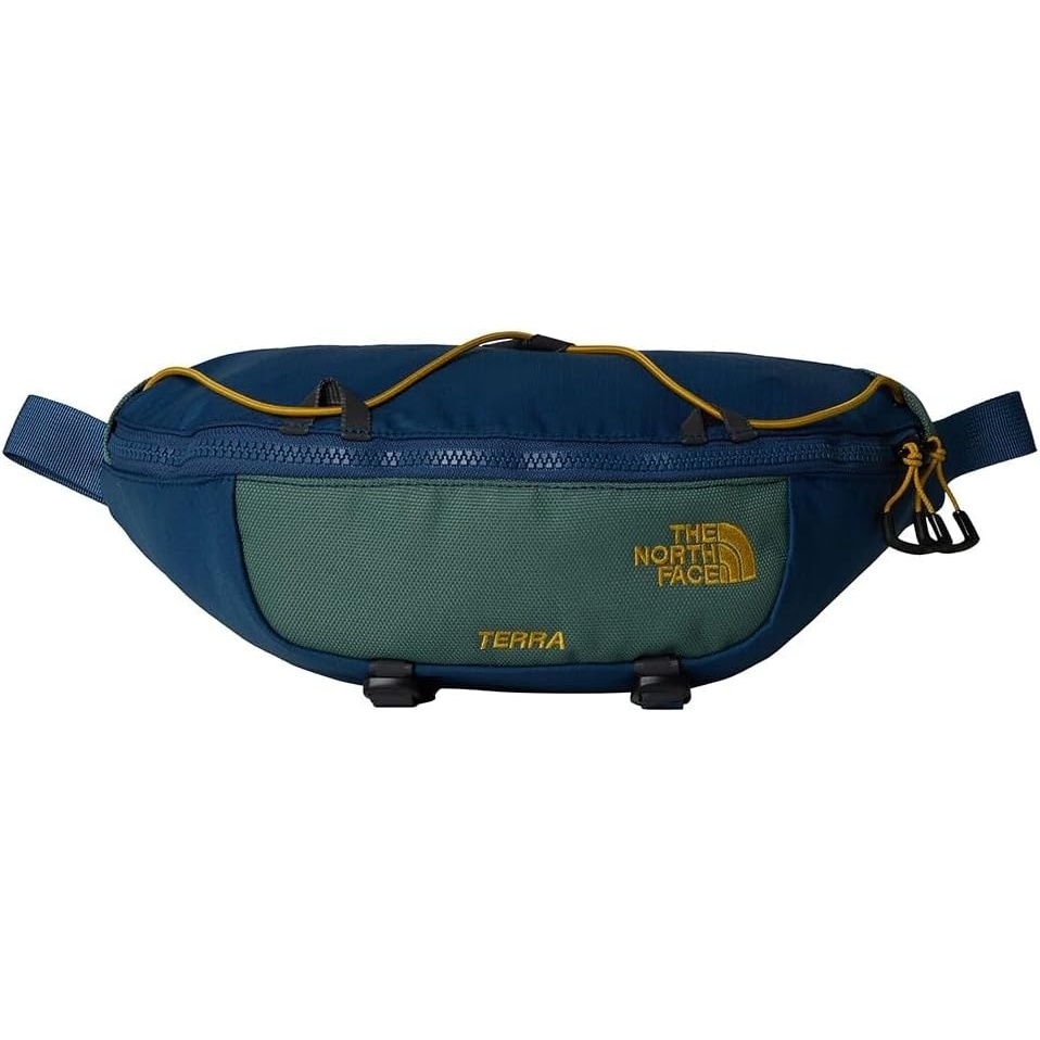 imageTHE NORTH FACE Terra Lumbar Hiking Hip Pack 3 Liter Storage Belt Bag Water Repellent Finish Adjustable StrapShady BlueDuck Green