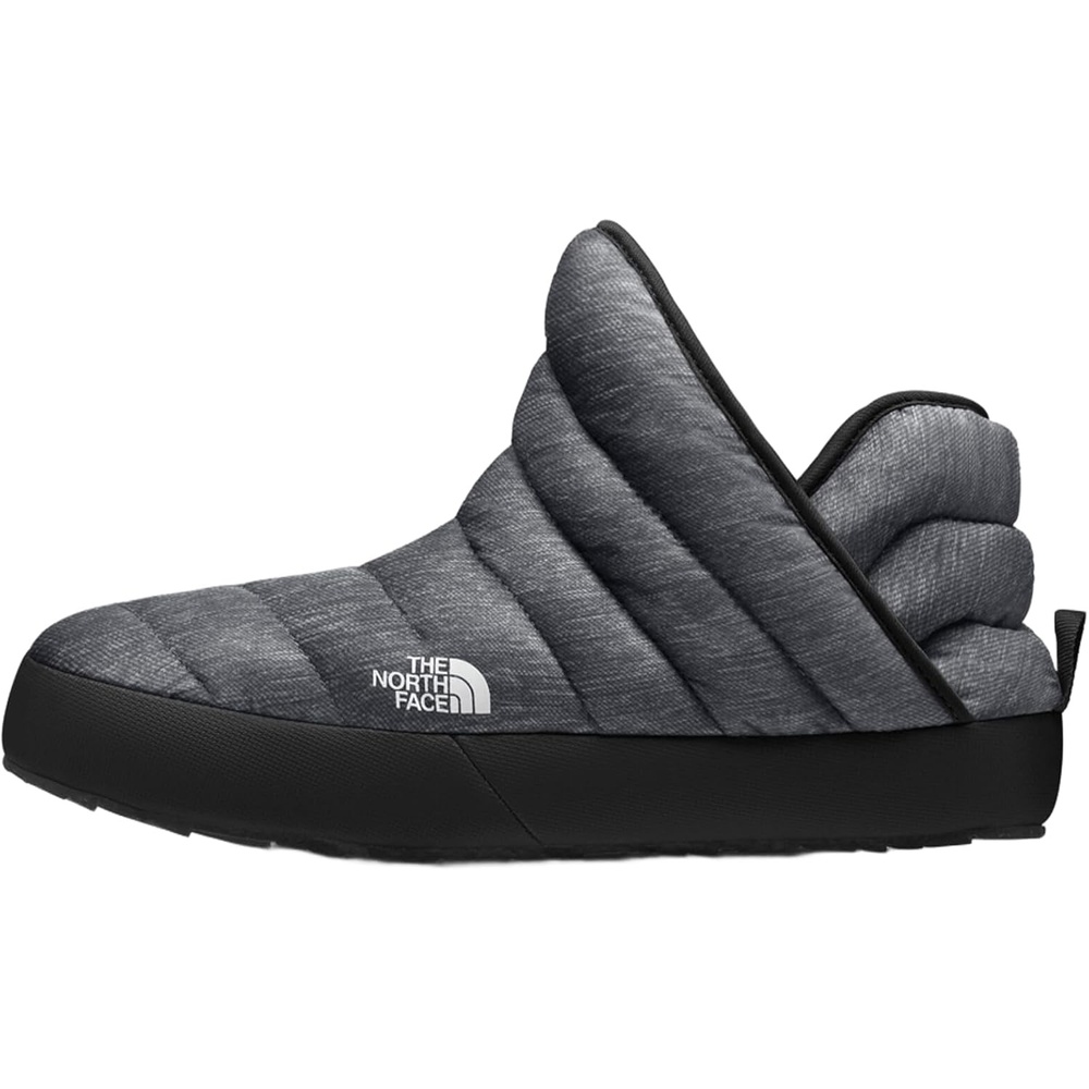imageTHE NORTH FACE Womens Thermoball Traction Winter Bootie Insulated amp Water Repellent Rubber OutsolePhantom Grey Heather PrintTnf Black