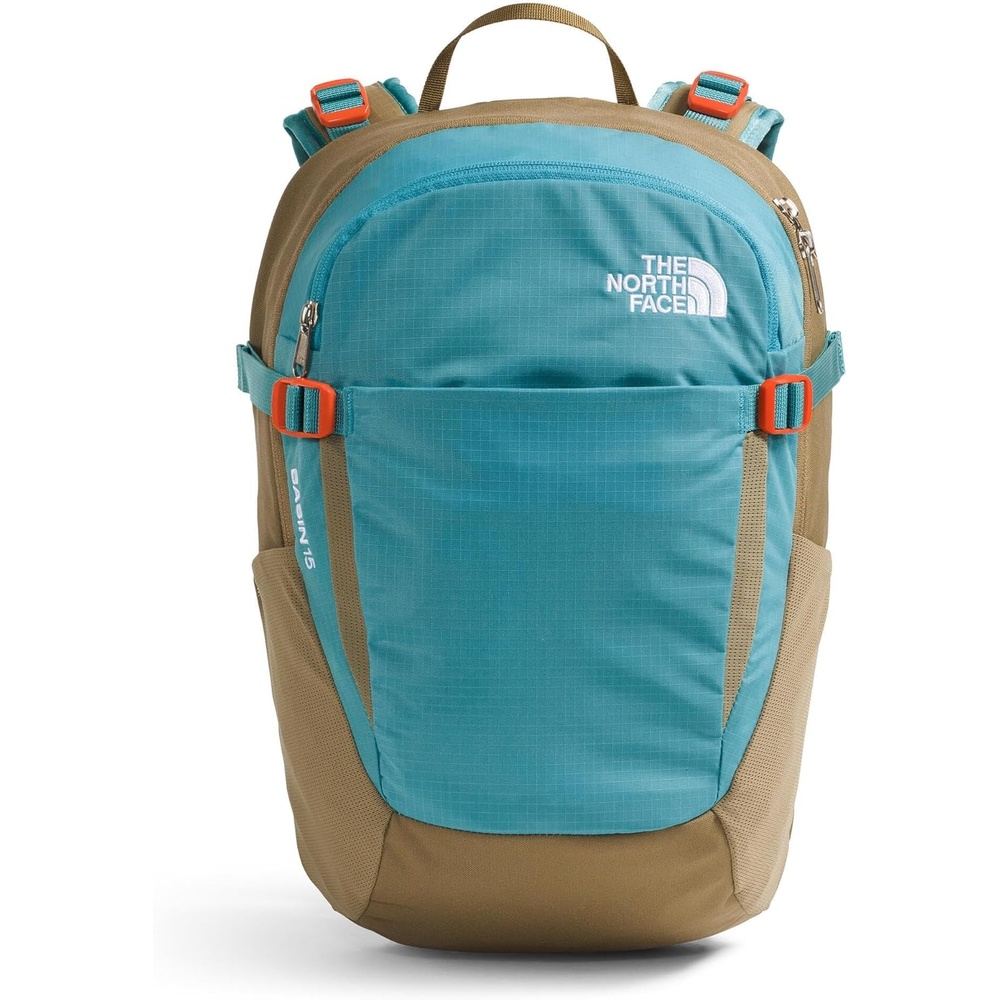 imageThe North Face Basin 15 Liter Technical Pack TNF BlackAsphalt GreyNPF One SizeRiver IceCedarLava Red