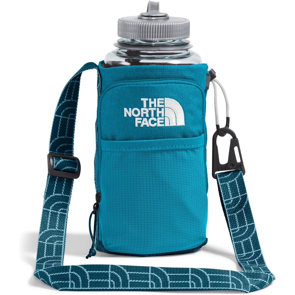imageThe North Face Borealis Water Bottle Holder Adjustable Strap WaterRepellent Finish External Pocket with Key Hook Opal Frost One SizeMidnight PetrolAlkaline Blue