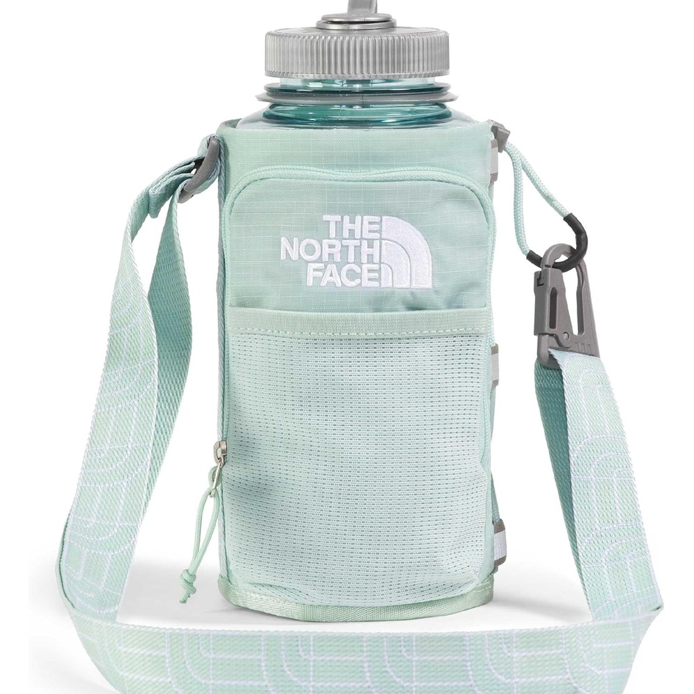 imageThe North Face Borealis Water Bottle Holder Adjustable Strap WaterRepellent Finish External Pocket with Key Hook Opal Frost One SizeOpal Frost