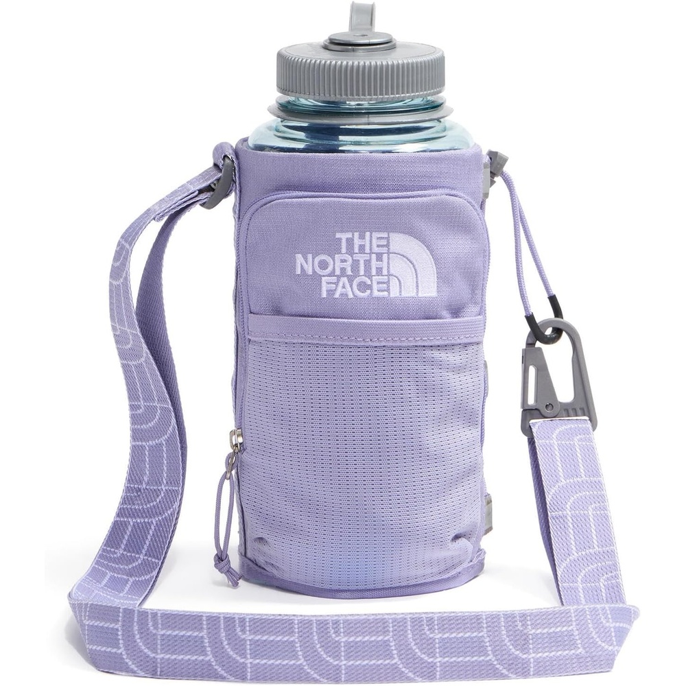 imageThe North Face Borealis Water Bottle Holder Adjustable Strap WaterRepellent Finish External Pocket with Key Hook Opal Frost One SizePale Plum Light HeatherPale Plum