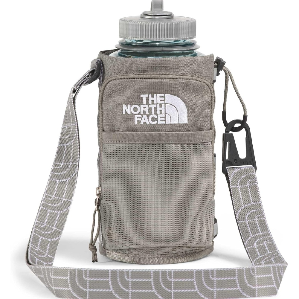 imageThe North Face Borealis Water Bottle Holder  Adjustable Strap WaterRepellent Finish External Pocket with Key Hook Opal Frost One SizeStone Slab Light HeatherStone Slab