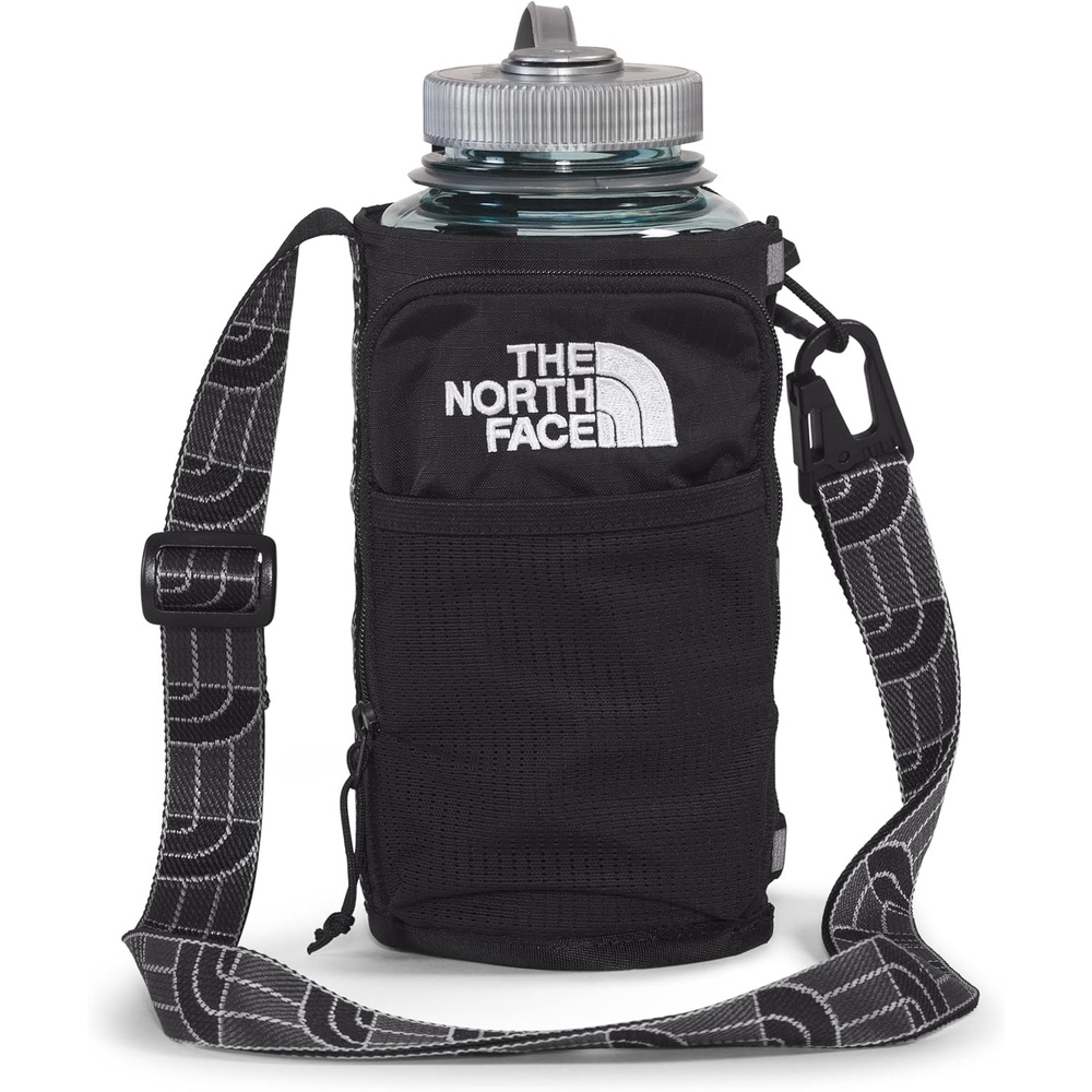 imageThe North Face Borealis Water Bottle Holder Adjustable Strap WaterRepellent Finish External Pocket with Key Hook Opal Frost One SizeTnf BlackTnf Black