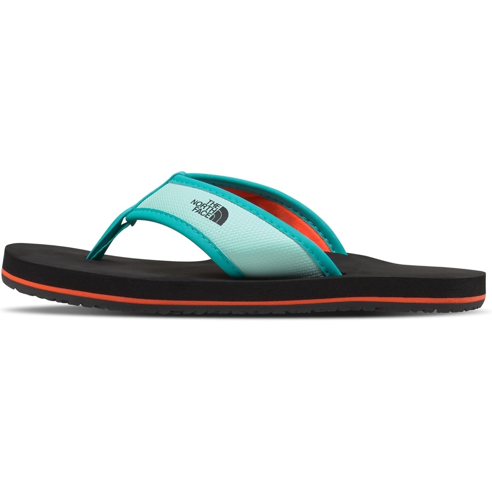 imageThe North Face Kids Base Camp FlipFlops ToddlerLittle KidBig KidGeyser AquaTnf Black