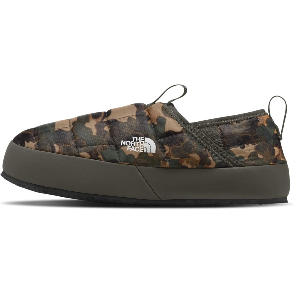 imageThe North Face Kids Thermoball Traction Mule II ToddlerLittle KidBig KidUtility Brown Camo Texture PrintNew Taupe Green
