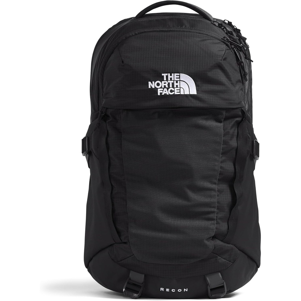 imageThe North Face Recon Everyday Laptop Backpack Daypack Water Repellent Laptop Sleeve 2 Water Bottle Pockets Asphalt Grey Light HeatherTNF BlackNPF One SizeTnf BlackTnf Blacknpf