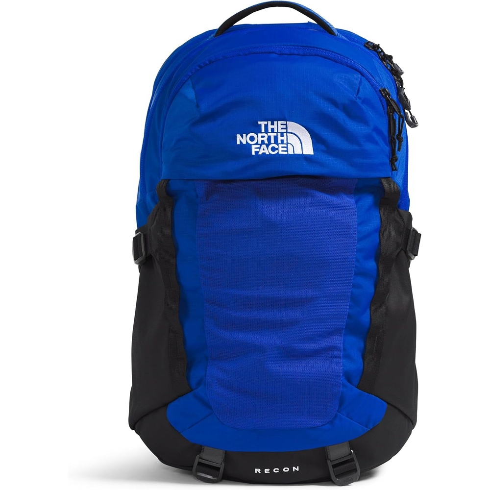 imageThe North Face Recon Everyday Laptop Backpack Daypack Water Repellent Laptop Sleeve 2 Water Bottle Pockets Asphalt Grey Light HeatherTNF BlackNPF One SizeTnf BlueTnf Black