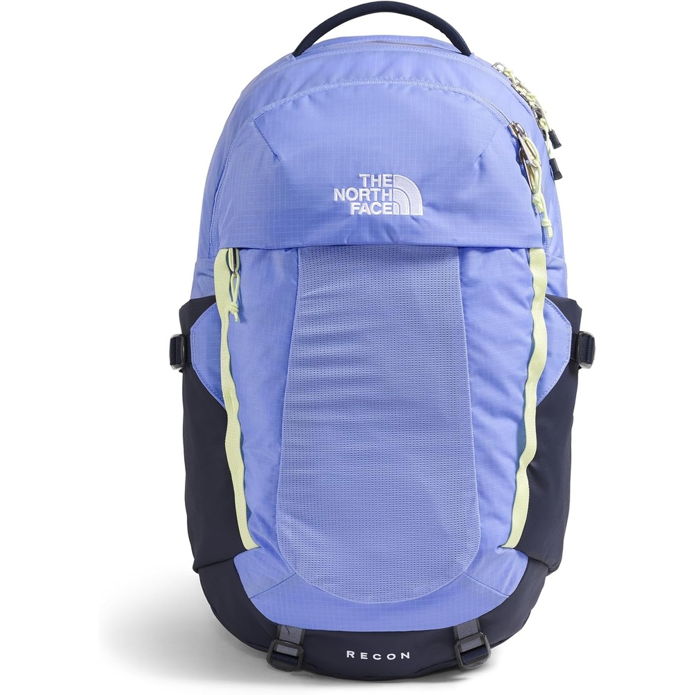 imageThe North Face Router Everyday Laptop Backpack Daypack Water Repellent Laptop Sleeve Reflective Details Asphalt Grey Light HeatherTNF BlackNPF One SizePeriwinkle GlowSummit NavyLemon Mist