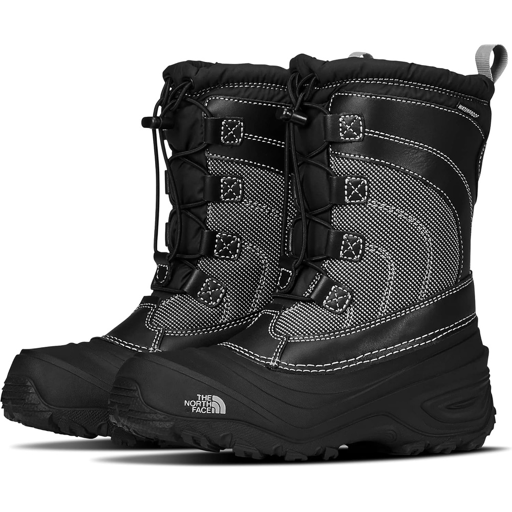 imageThe North Face Teen Alpenglow V Waterproof Boot Insulating Thermafelt Liner for Warmth at 25FTnf BlackTnf Black