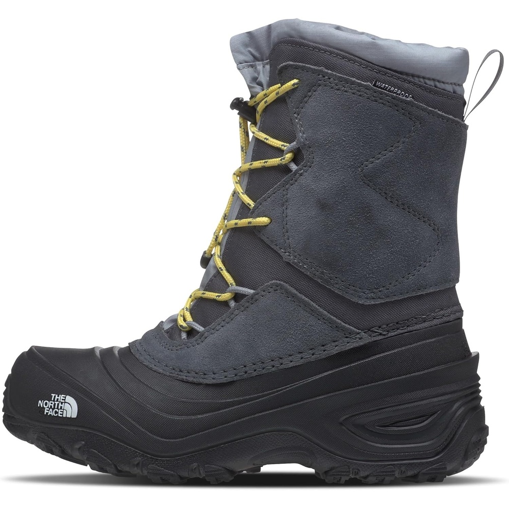 imageThe North Face Teen Alpenglow V Waterproof Boot Insulating Thermafelt Liner for Warmth at 25FVanadis GreyMeld Grey