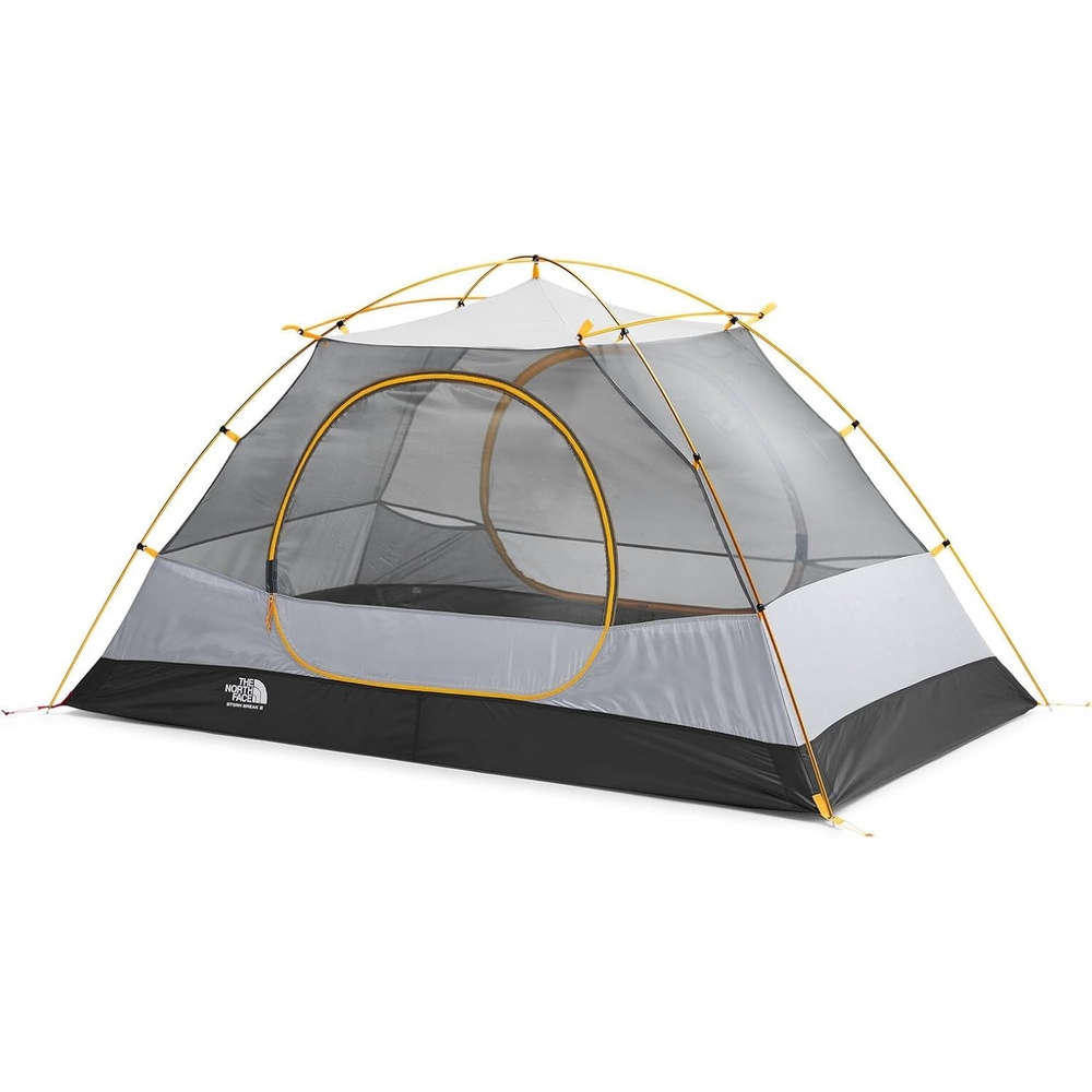 imageThe North Face Tents Stormbreak 2 TwoPerson Camping Tent High Low Ventilation Openings for Optimal Airflow Water Repellent FinishGolden OakPavement