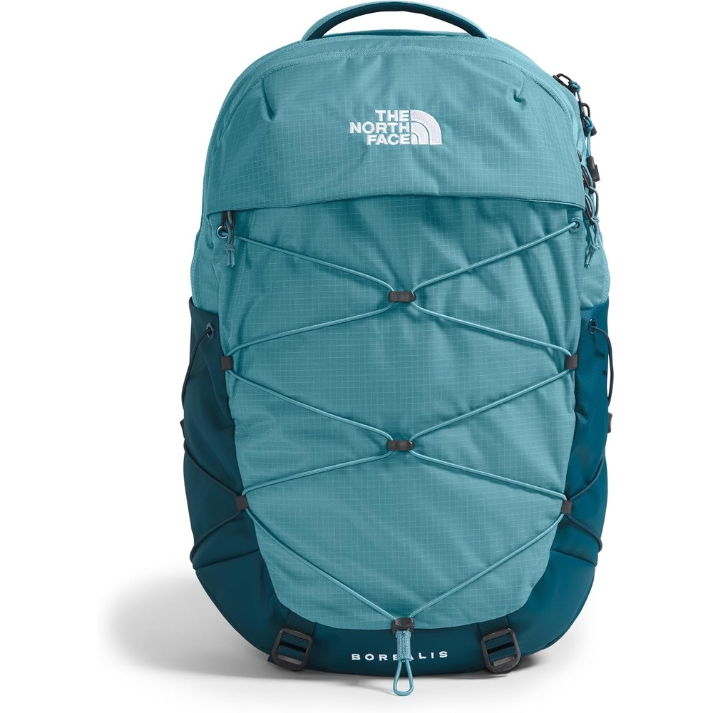 imageThe North Face Womens Borealis Commuter Laptop Backpack Everyday Travel Bag Laptop Sleeve Reflective Details Stone Slab Light HeatherStone Slab One SizeAlgae BlueMidnight Petrol