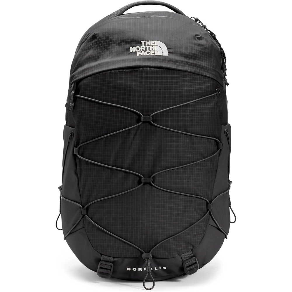 imageThe North Face Womens Borealis Commuter Laptop Backpack Everyday Travel Bag Laptop Sleeve Reflective Details Stone Slab Light HeatherStone Slab One SizeTnf BlackTnf White