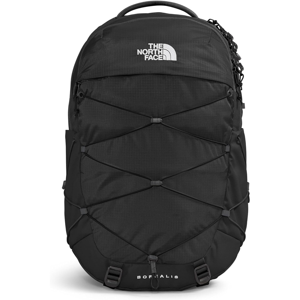 imageThe North Face Womens Borealis Commuter Laptop Backpack Everyday Travel Bag Laptop Sleeve Reflective Details Stone Slab Light HeatherStone Slab One SizeTnf BlackTnf Whitenpf