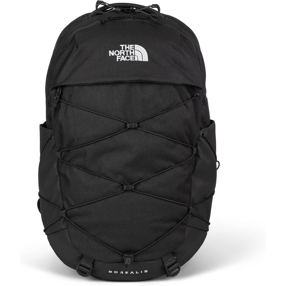 imageThe North Face Womens Borealis Commuter Laptop Backpack Everyday Travel Bag Laptop Sleeve Reflective Details Stone Slab Light HeatherStone Slab One SizeTnf Dark Grey Heather