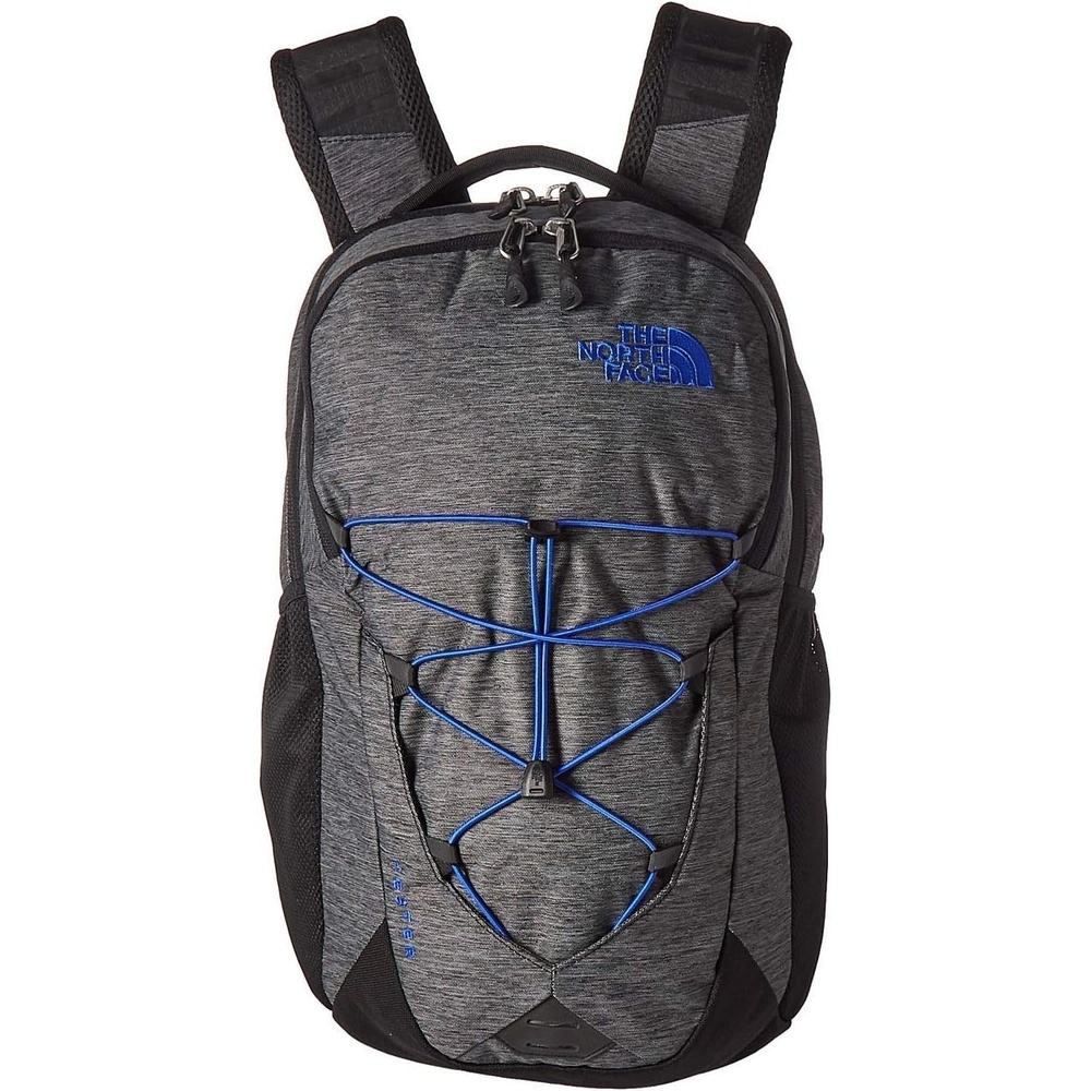 imageThe North Face Womens Jester Everyday Laptop Backpack  Commuter Travel Bag Laptop Sleeve WaterRepellent Minimal Grey Dark HeatherMinimal GreyNPF One SizeTnf Black HeatherTnf Blue Past Season