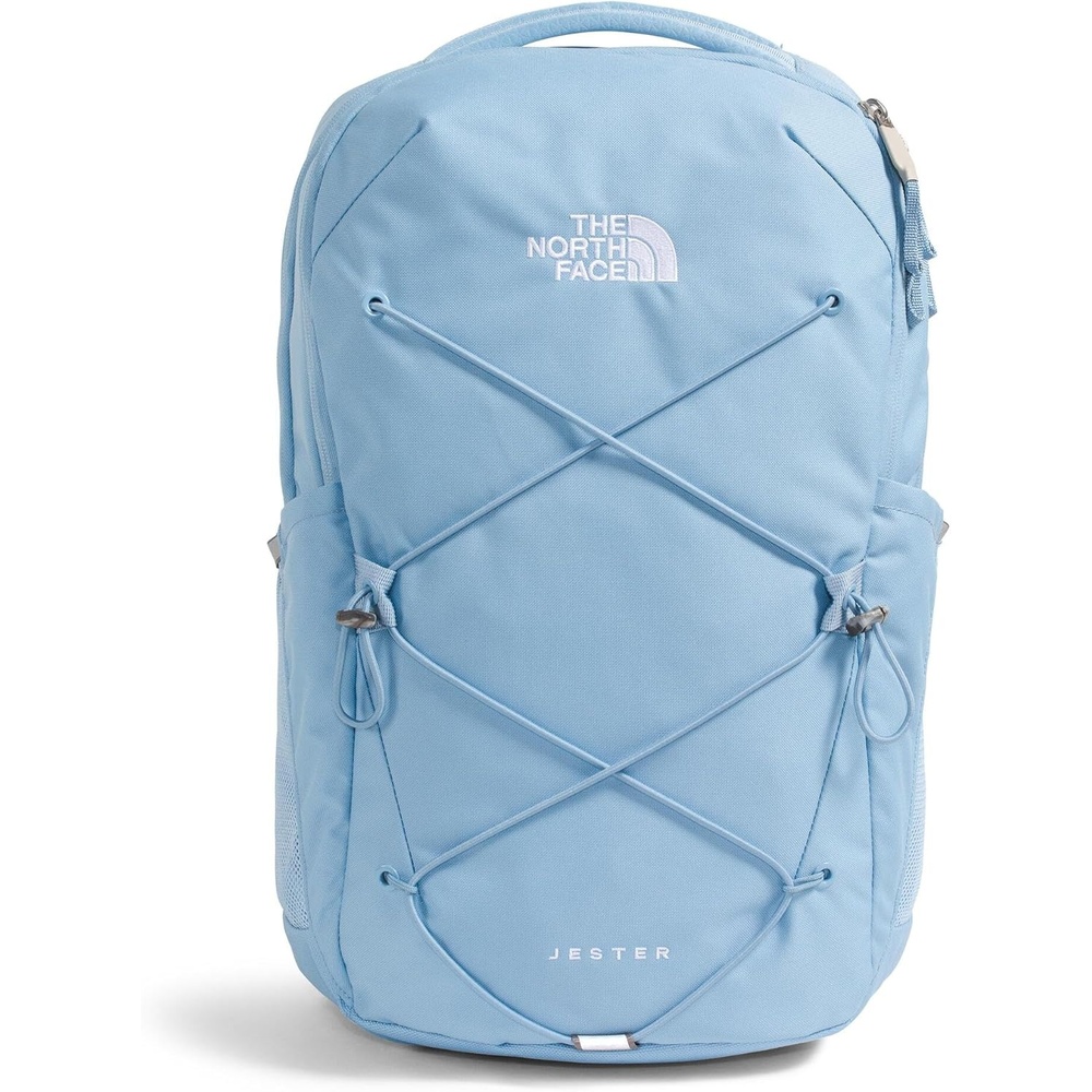 imageThe North Face Womens Jester Everyday Laptop Backpack  Commuter Travel Bag Laptop Sleeve WaterRepellent Minimal Grey Dark HeatherMinimal GreyNPF One SizeSteel Blue
