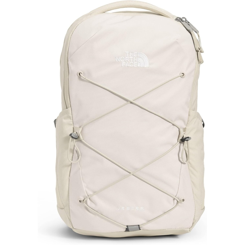 imageThe North Face Womens Jester Everyday Laptop Backpack Commuter Travel Bag Laptop Sleeve WaterRepellent Minimal Grey Dark HeatherMinimal GreyNPF One SizeIcecap Blue Fall Wanderer PrintIcecap BlueGravel
