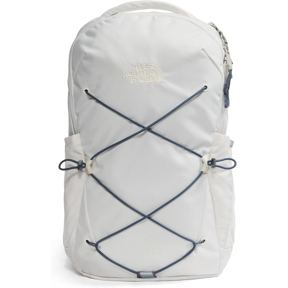 imageThe North Face Womens Jester Everyday Laptop Backpack Commuter Travel Bag Laptop Sleeve WaterRepellent Minimal Grey Dark HeatherMinimal GreyNPF One SizeWhite DuneGranite Grey