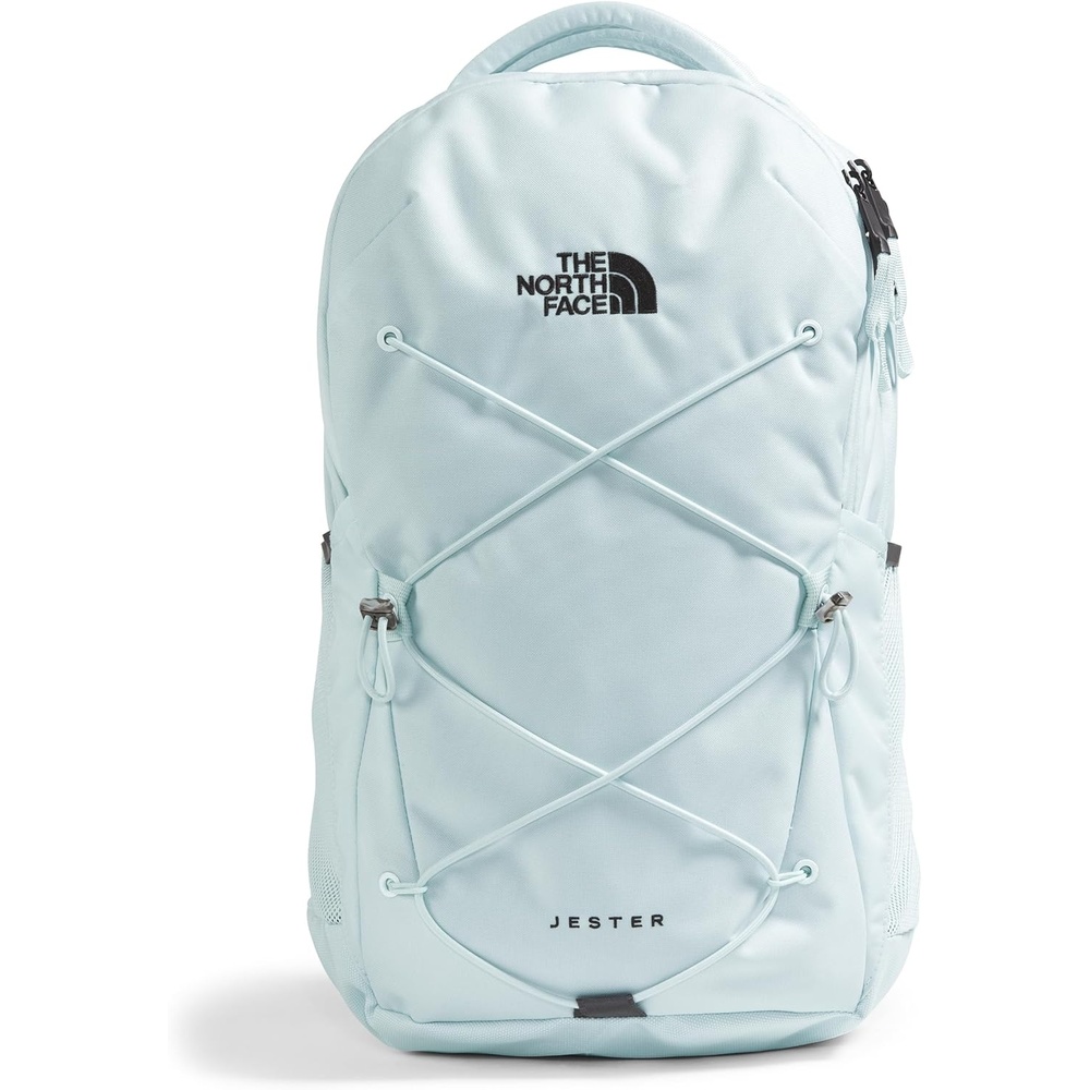 imageThe North Face Womens Jester Everyday Laptop Backpack Commuter Travel Bag Laptop Sleeve WaterRepellent Minimal Grey Dark HeatherMinimal GreyNPF One SizeIce BlueTnf Black