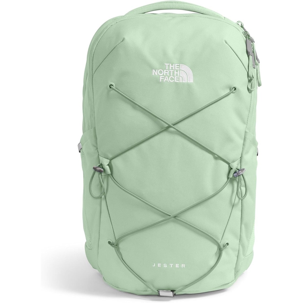 imageThe North Face Womens Jester Everyday Laptop Backpack Commuter Travel Bag Laptop Sleeve WaterRepellent Minimal Grey Dark HeatherMinimal GreyNPF One SizeMisty Sagenpf