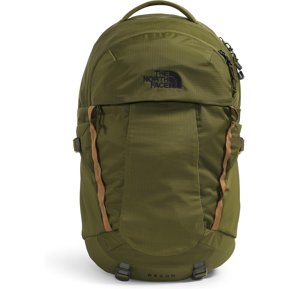imageThe North Face Womens Recon Everyday Laptop Backpack Commuter Travel Bag 18 Laptop Sleeve WaterRepellent TNF White Metallic MlangeMid GreyNPF One SizeForest OliveUtility Brown