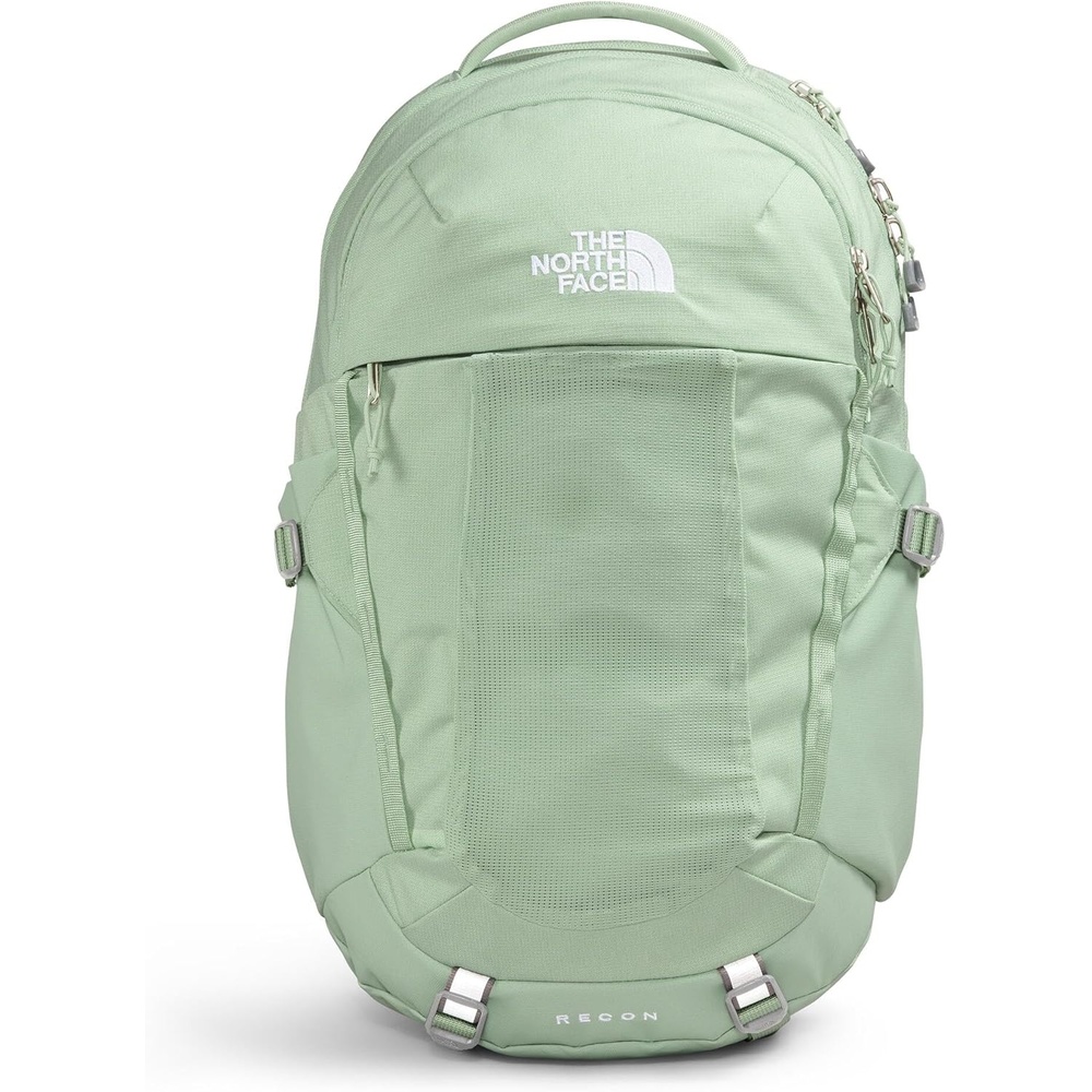 imageThe North Face Womens Recon Everyday Laptop Backpack Commuter Travel Bag 18 Laptop Sleeve WaterRepellent TNF White Metallic MlangeMid GreyNPF One SizeMisty Sage Dark HeatherMeld Greynpf